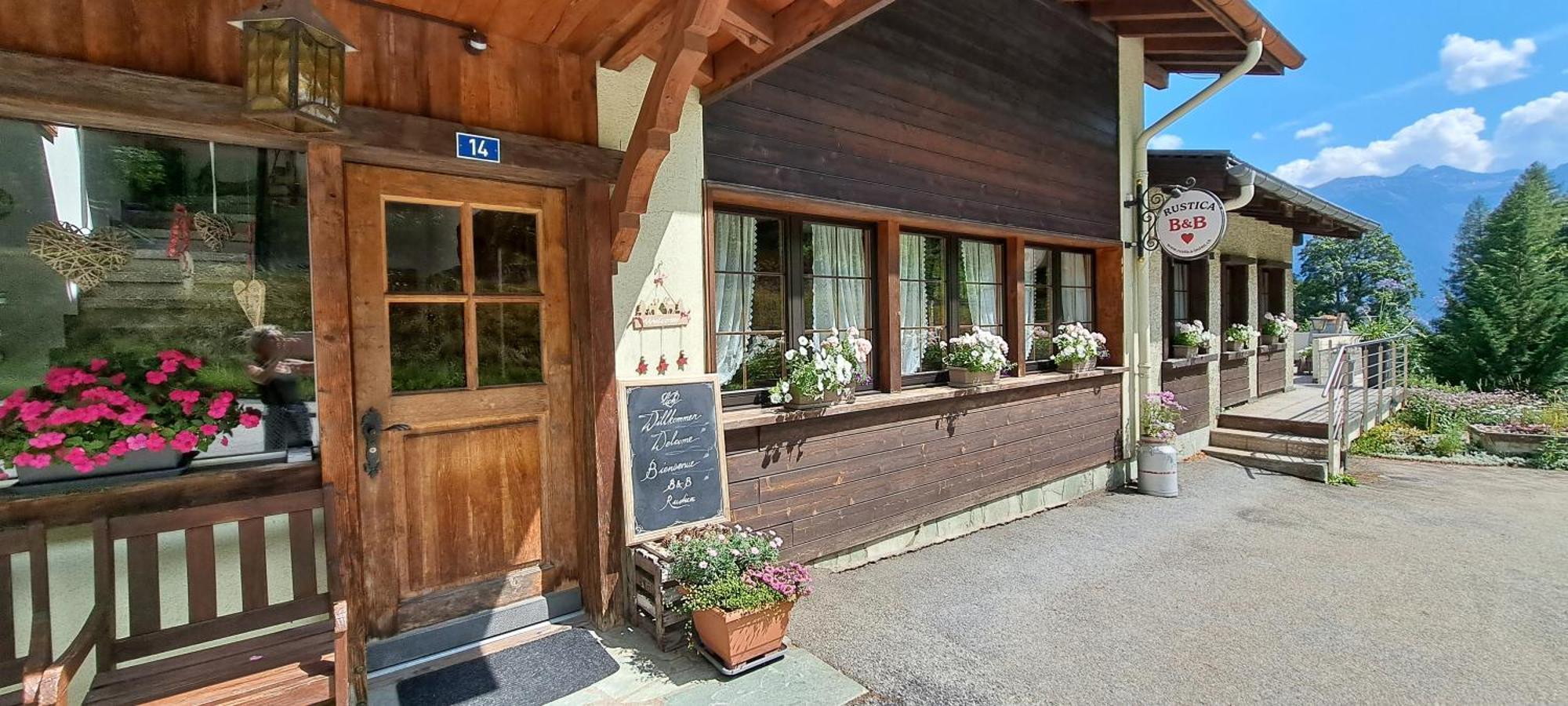 B&B Chalet Rustica Inden, Leukerbad Ngoại thất bức ảnh