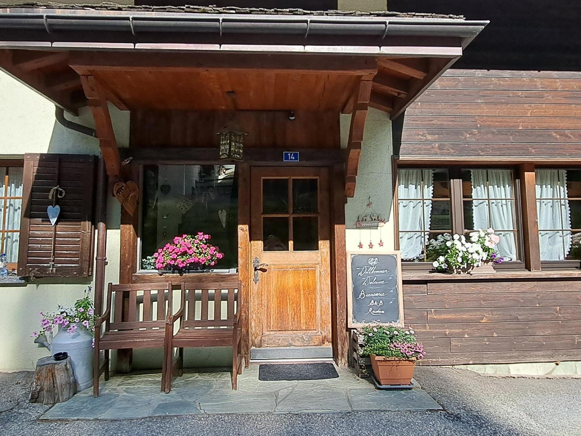 B&B Chalet Rustica Inden, Leukerbad Ngoại thất bức ảnh