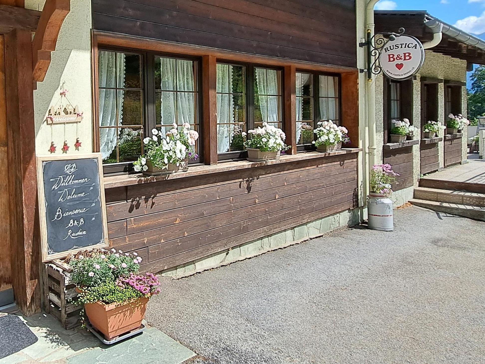 B&B Chalet Rustica Inden, Leukerbad Ngoại thất bức ảnh