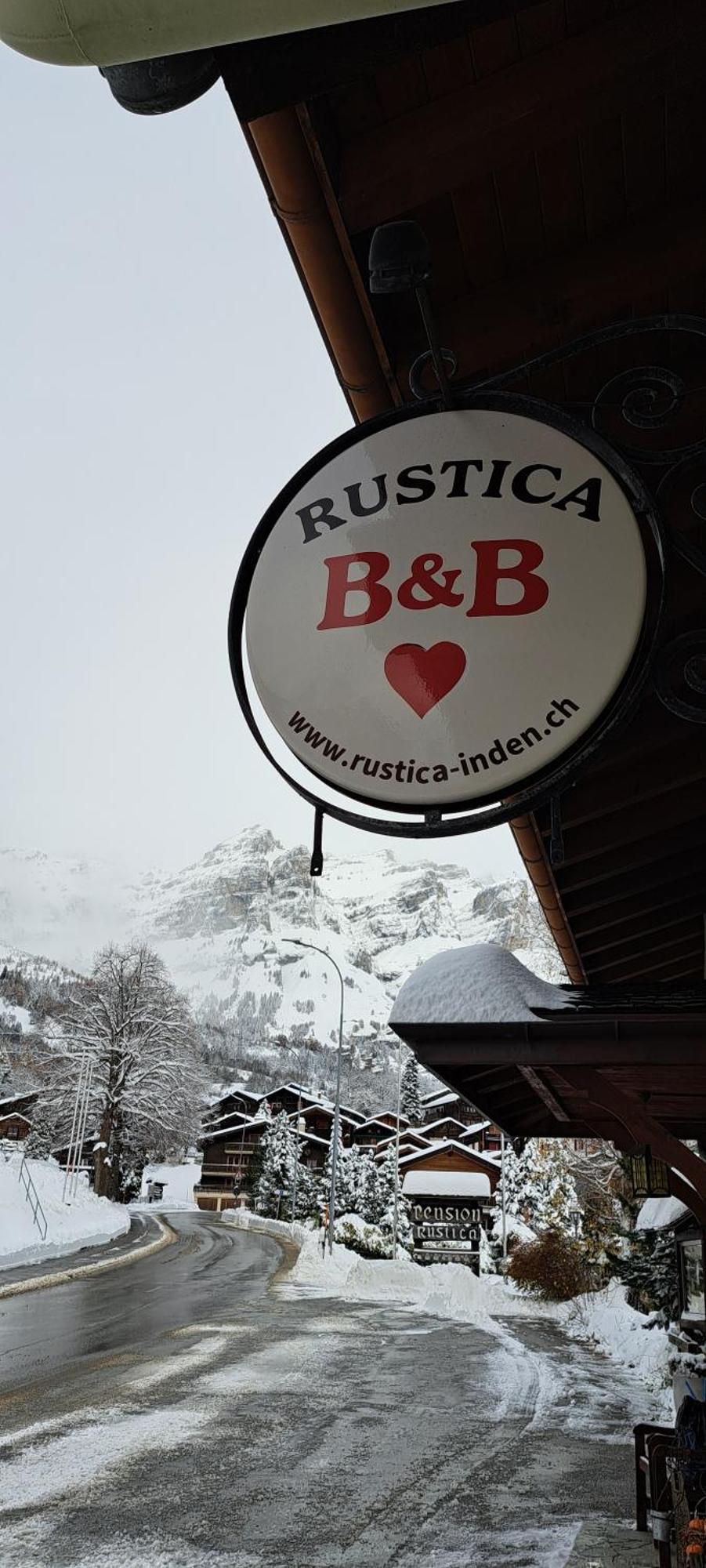 B&B Chalet Rustica Inden, Leukerbad Ngoại thất bức ảnh